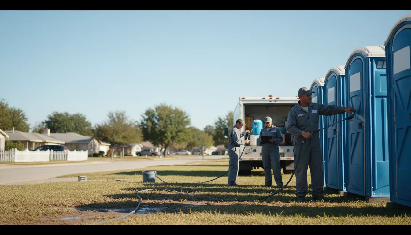 Long-Term Portable Toilet Rental in Hull, GA near me